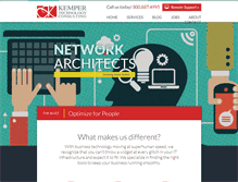 Tablet Screenshot of kempertc.com